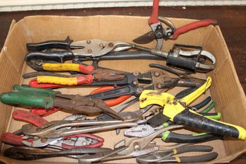 Pliers And Bolt Cutter Lot