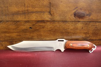 Frost Cutlery White Oak Mountain Hunter With Scabbard And Box 12 1/2' Total Length 8' Blade