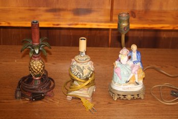 3 Miniature Lamps Approximately 10' Tall