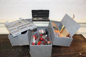 Tool Box With Tool Sets And Contents Included