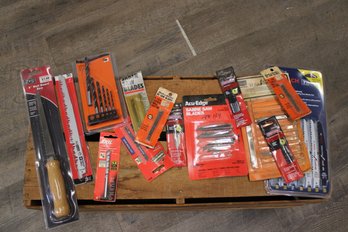 Assorted Saw Blade  & Drill Bit Lot - 14 Pieces