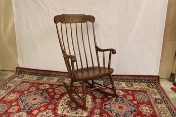 Rare Hitchcock Rocker 41' X 25' And 16 1/2' To The Seat