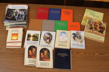 Religious Book Lot Mostly Jehovah's Witness Books