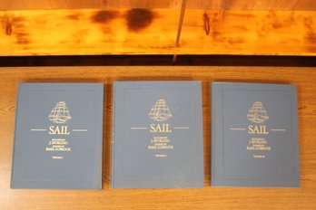 3 Volume Set Sail Pictured By J. Spurling Storied By Basil Lubbock