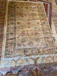 Chobi Peshawar Wool Hand Knotted Rug Vintage Excellent Condition 84x 124 No Tears, Rips Or Wear