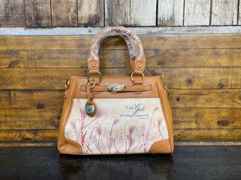 Danberry MintDanberry Mint Purse With Flowers 14 X 9 1/2 X4 1/2