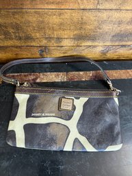 Dooney & Bourke Leather Purse 8x4-1/2 Minor Scratch