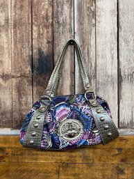 Kathy Van Zeeland Handbag 14 X 7 X 6 Like New Condition