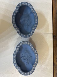 Vintage Avon Blue Porcelain Soap Dishes The Love Story Of Cupid And Psyche