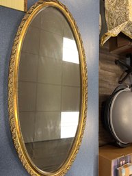 Oval Mirror 44.5 X 21