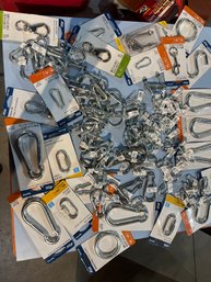 Over 100 Clamps And Hook Lot