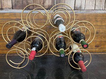 MCM Mid Century Modern Wine Rack ( Wine Not Included )