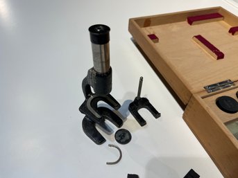 Mini Microscope With Specimens