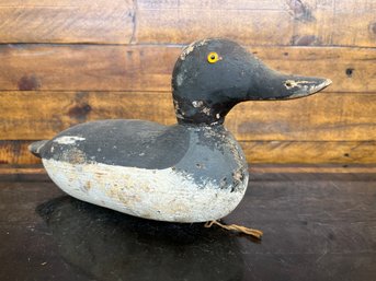 Antique Wooden Duck Decoy 18 Long