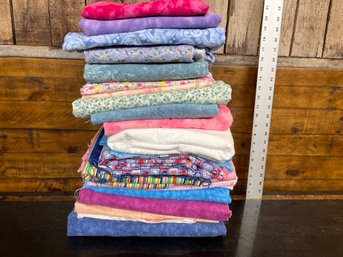 Flannel And Flannel Type Fabric Lot