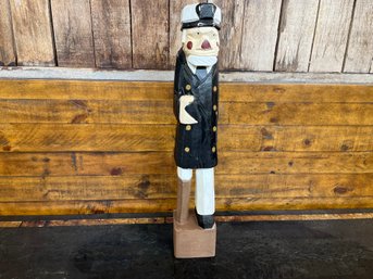 Wood Carved Captain Woody 22' Tall 4' Wide