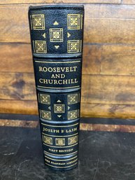 Franklin Library Roosevelt And Churchill By Joseph P Lash First Edition