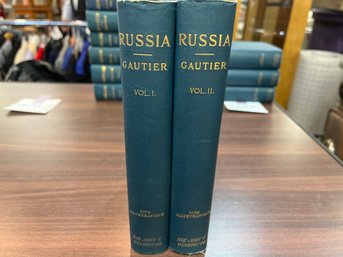 John C Winston Co Russian Gautier  2 Volumes With Dust Covers A E G