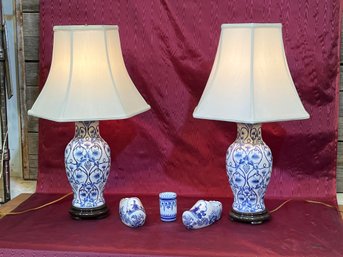 2 Lamps And Decorations