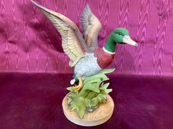 Mallard Duck ' Taking Flight Figure' By Andrea