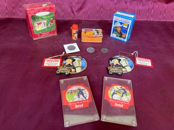 Riders Of The Silver Screen Collection Ornaments, Coins, Bread Bonds, Collector Cards,
