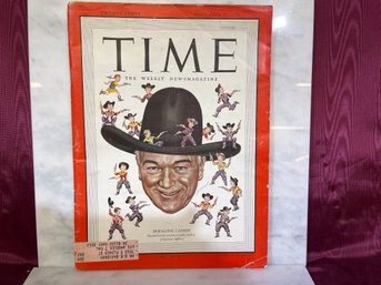 Time Magazine November 27 1950 Hopalong Cassidy Cover