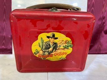 Hopalong Cassidy Metal Lunch Box