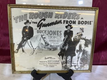 The Rough Riders Framed Photo
