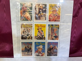 Roy Rogers Comics Arrow Catch Productions Trading Cards In Excellent Collector Condition