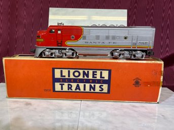 Lionel Electric Train #2353T Santa Fe Engine