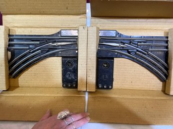 Lionel Electric Train #022 One Pair O Gauge Switches