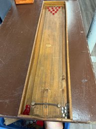 Vintage Bowling Alley Table Top 42' X 9.5'
