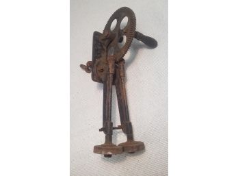 Antique Bench Hand Crank Sharpener