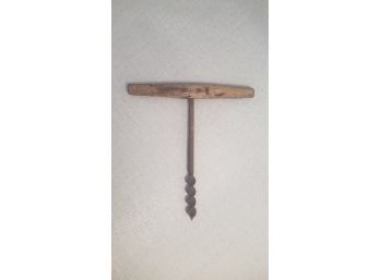 Antique Wood Boring Auger