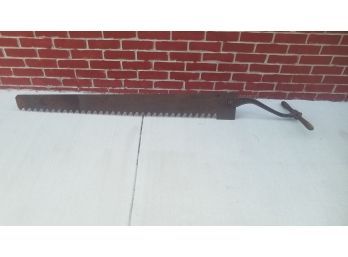 Antique Pit Saw