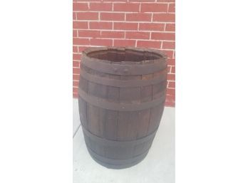 Antique Wooden Barrel