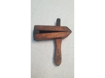 Antique Wood Block Clamp