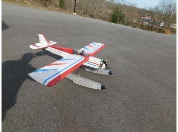 RC Plane Red White & Blue  Professional Hobby Competition Aeromodelling 48' Long 66' Wingspan