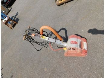 Clark DU-8R Floor Sander Everything Works Switch, Rollers, Vacuum, Long Heavy Duty Cord