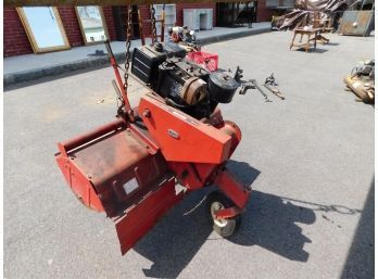 Tow Behind MTD Tiller 8HP Briggs Everything Turns But Engine Is Untested