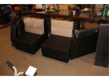 Walmart Outdoor Rattan Set MISSING PIECES & HARDWARE Over 20 Panels & Pieces AS-IS