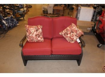 Walmart Indoor/outdoor Loveseat Brand New Missing 1' Button Feet