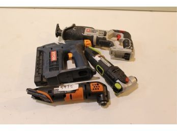 Rechargeable Tool Bundle Fresh From An Estate Untested