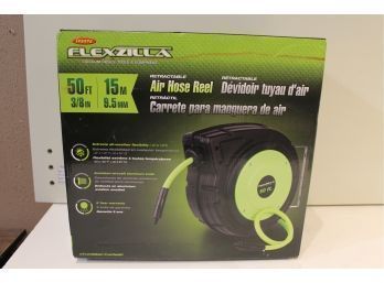 Flexzilla Air Hose Reel 50 Ft 3/8 Inch New In Box