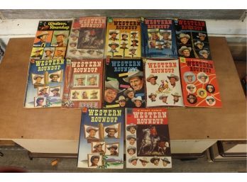 12 Western Roundup Comics