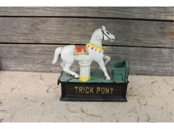 Cast Iron Pony Bank