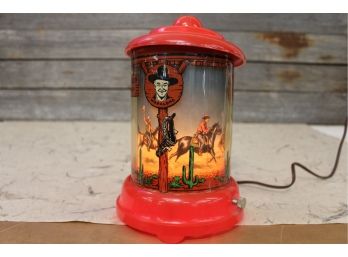 Hopalong Cassidy Lamp The Paper Is In Perfect Condition Everything Is Excellent Possibly The Best One You'll E