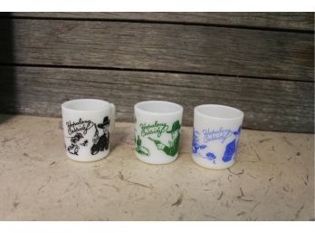 3 Hopalong Cassidy Mugs