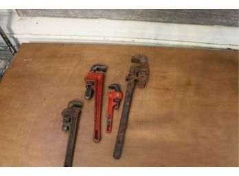 4 Pipe Wrenches