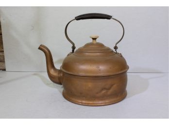 Large Antique Copper Kettle 8' Tall 9' Diameter